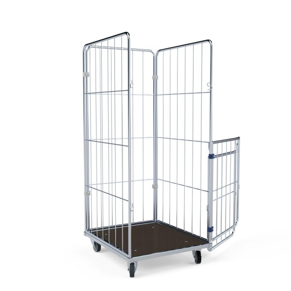 Mobiler Gittercontainer für Wäsche: PREMIUM URSULA III S 4.0