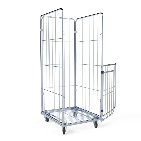 Mobiler Gittercontainer für Wäsche: PREMIUM URSULA III S 4.0