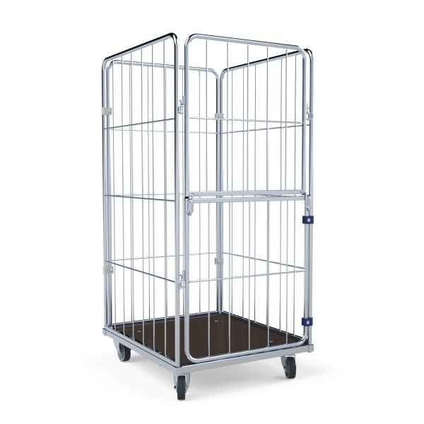 Mobiler Gittercontainer für Wäsche: PREMIUM URSULA III S 4.0