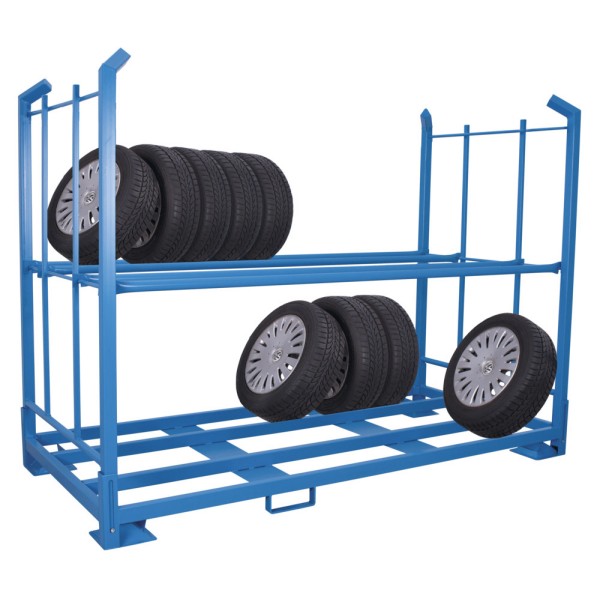 Mozgatható állvány gumiabroncsok tárolására