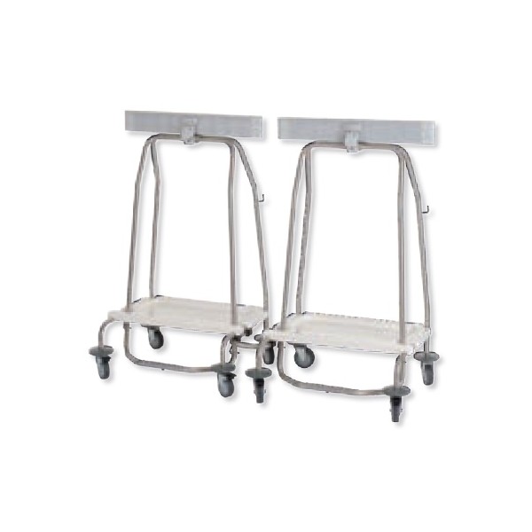 Priključni sistem za samozapiralni voziček za smeti
