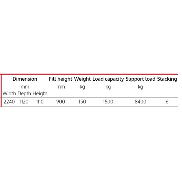 Tágas nagy fém tároló a nyersanyagokhoz