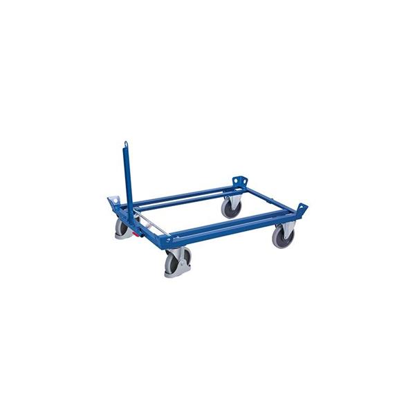 Rúd dugattyúval és vontatóhoroggal a raklap alaphoz