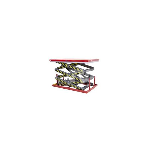 Warehouse lifting table with double scissors - lift up to 3000 mm