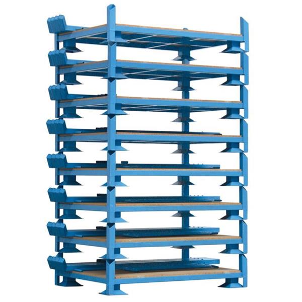 Nyersanyag tároló állvány: betétek