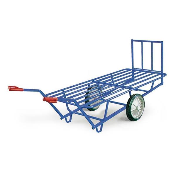 Long cargo cart for moving machines