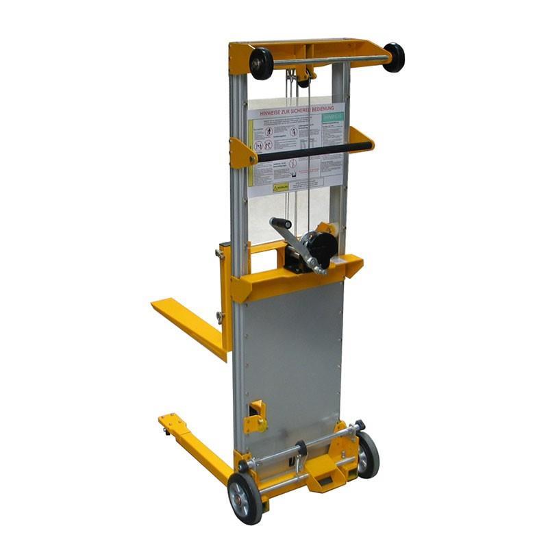 Alu mini lift s ručnim vitlom
