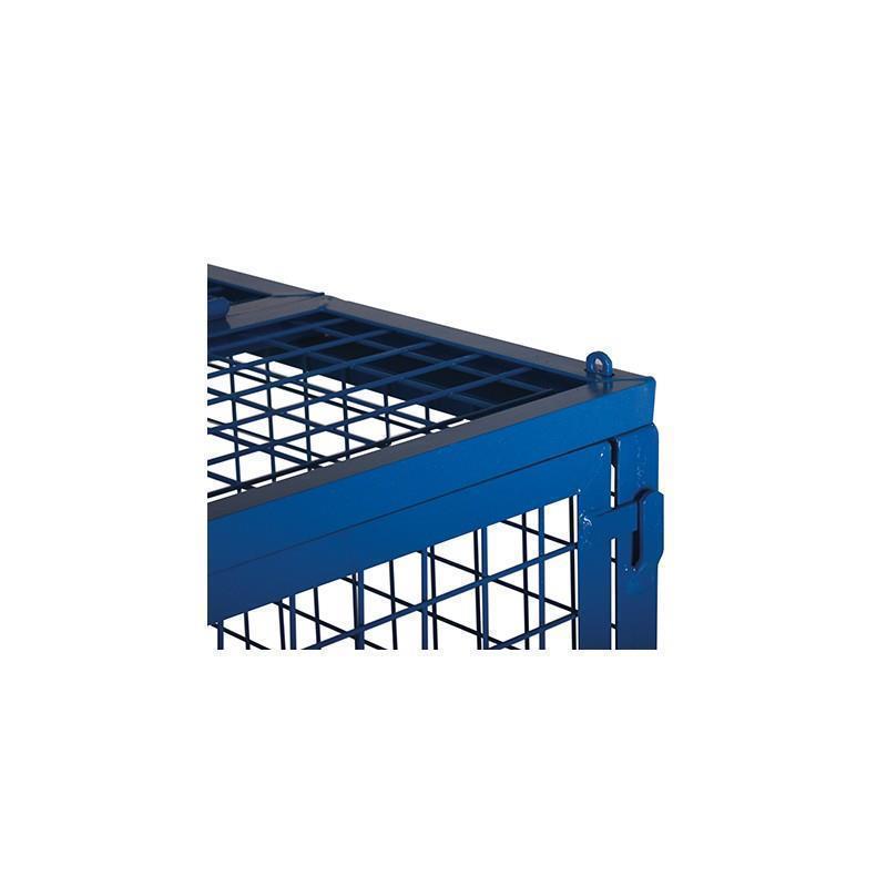 Hegesztett mozgatható doboz hálós oldalakkal