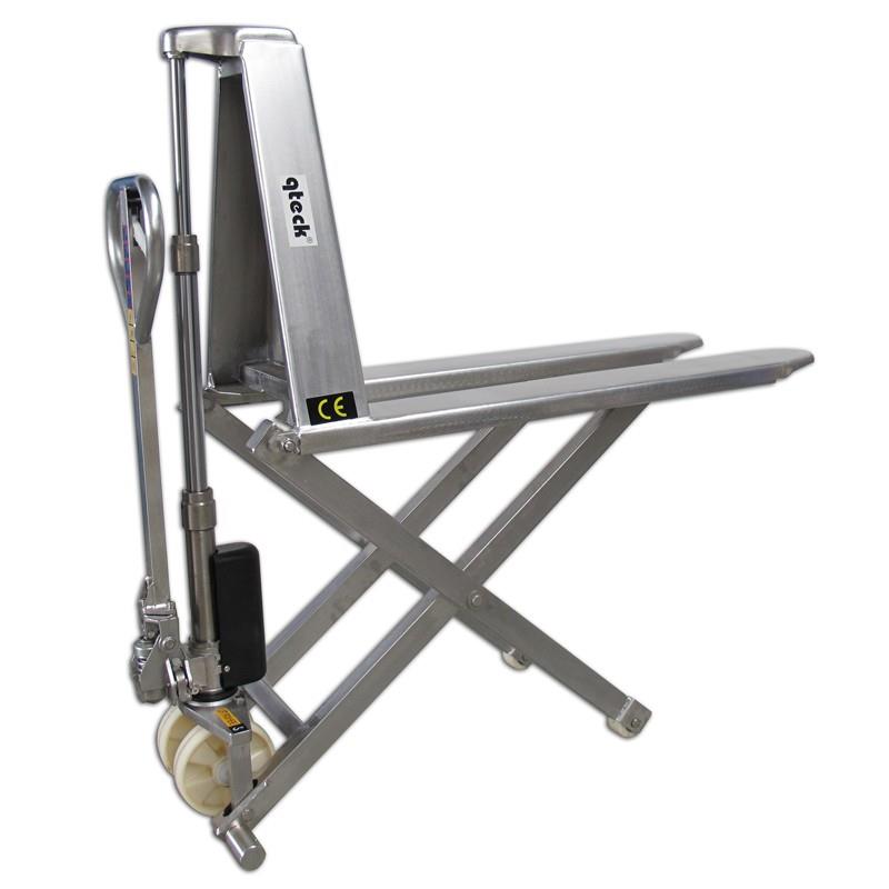 Škarjasti paletni viljuškar - inox.