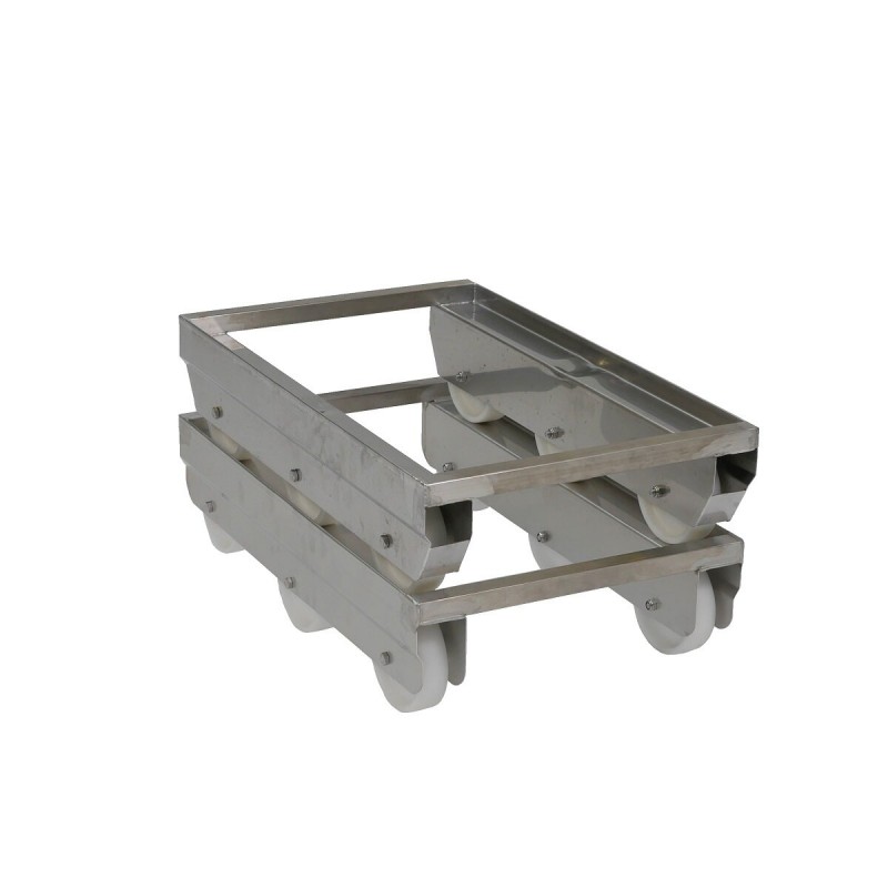 Rozsdamentes acél hentes kocsi doboz szállítására