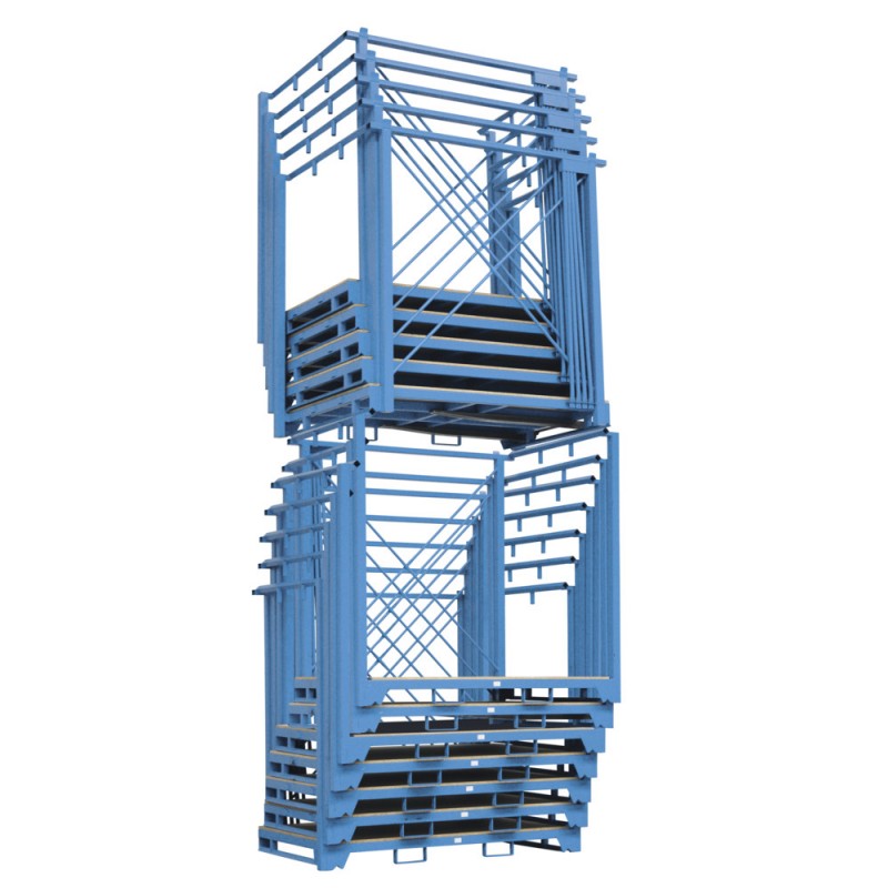 Mega állvány raktározáshoz és készletmozgatáshoz