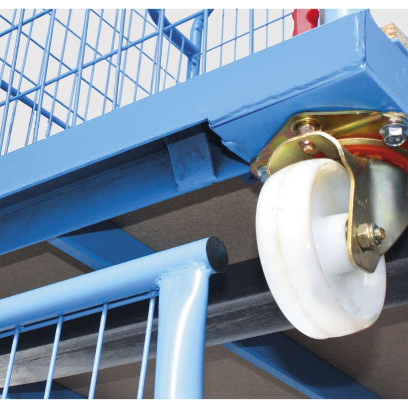 Rácsos bútor kocsi: erős