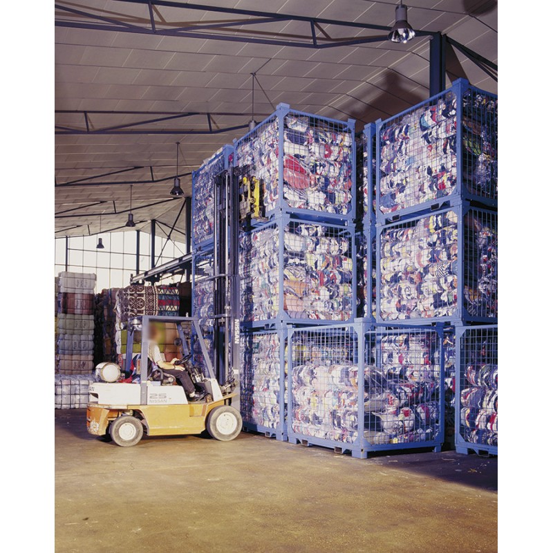 Gitterbehälter in größeren Abmessungen