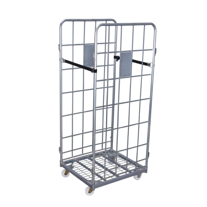 Robusztus drótkosaras tároló logisztikához