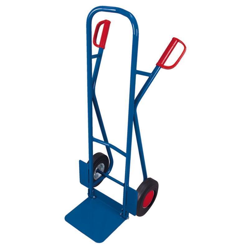 Ručno voziček s preklopnom utovarivačem