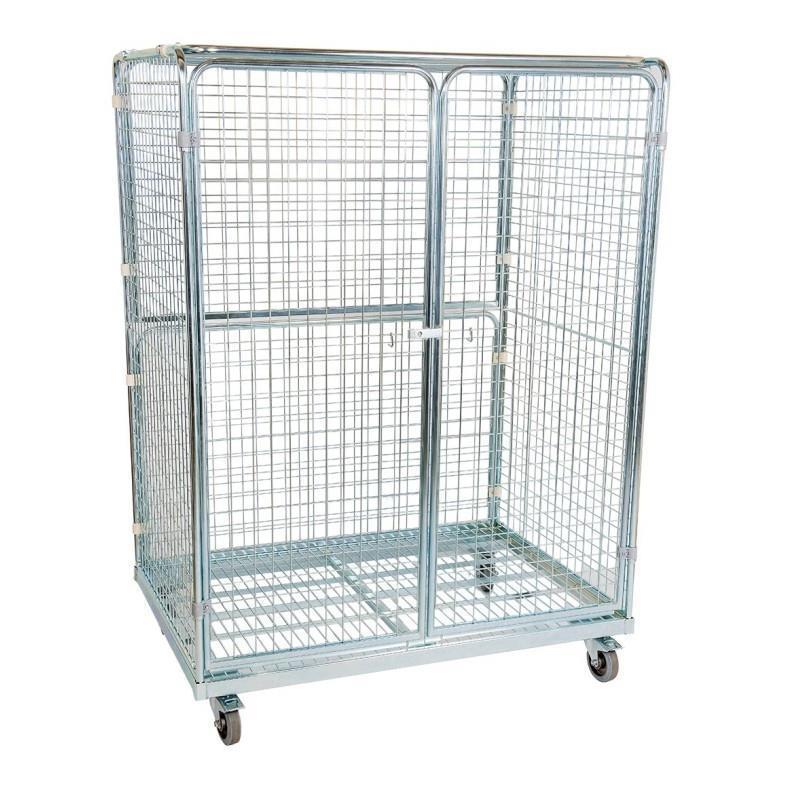 Nakladalni zabojnik iz mreže za hrambo
