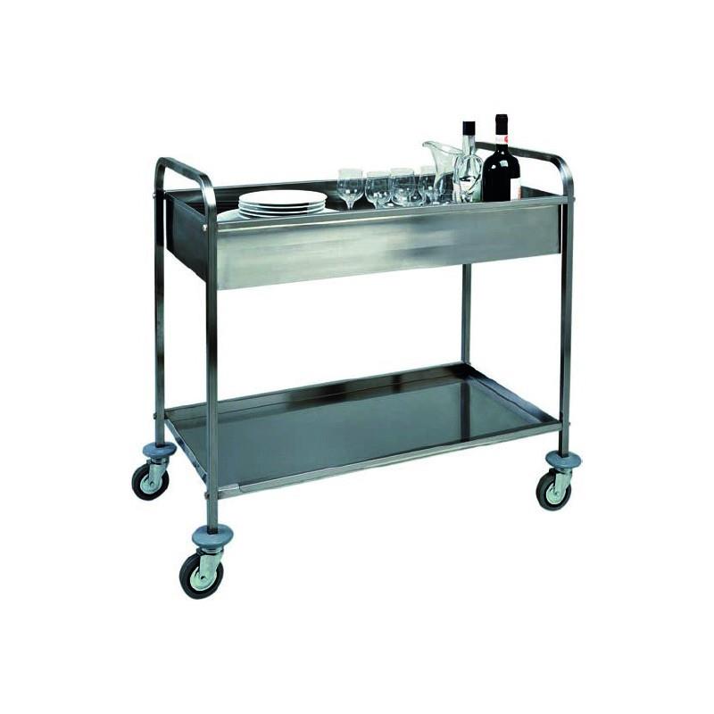 Kolica sa kadicom od nerđajućeg čelika