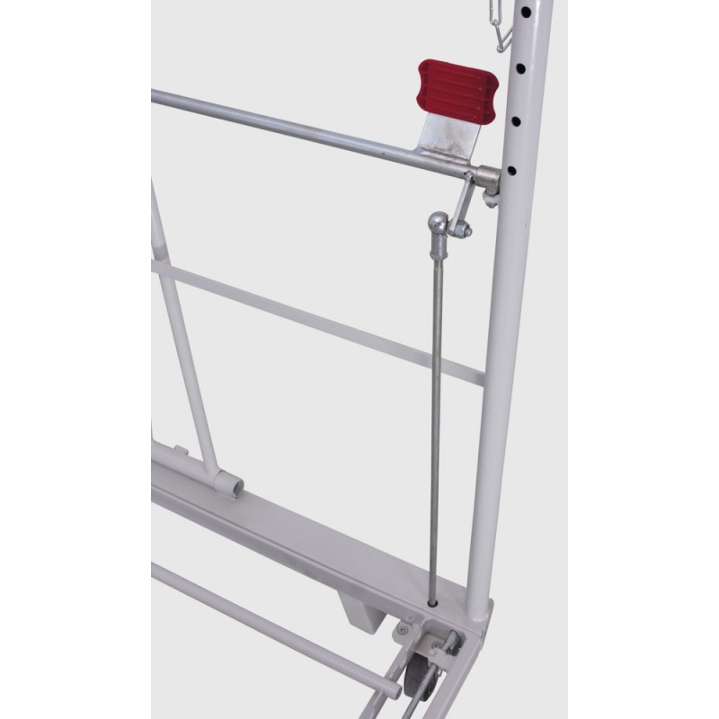 Voziček za hrambo in transport koles: galvanizirani
