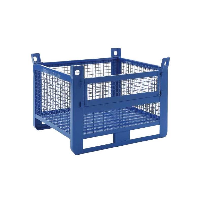 Zabojnik iz žične mreže s pregibno stranico (1000 Kg)
