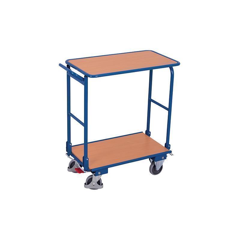 Zložljiv voziček s policama
