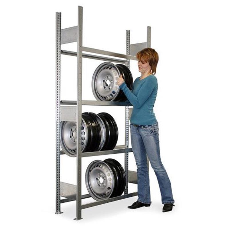 Rim storage shelves