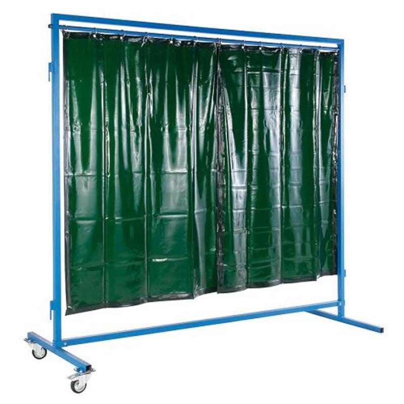 Mobile protective walls for welding operations