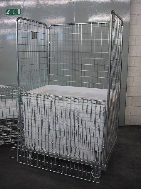 Namenski vozički iz mreže z dvižnim dnom