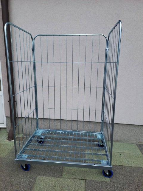 Mrežasti vozički po meri s 3 stranicami