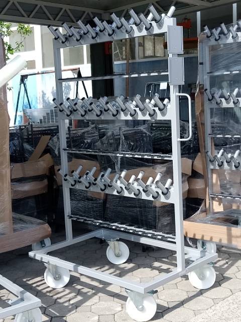 Nosilni vozički za sestavne dele v proizvodnji