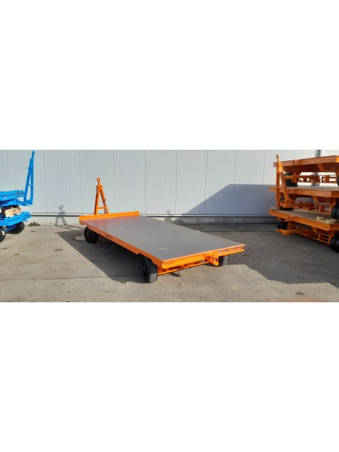 Kompozicija industrijskih prikolic za vleko materiala