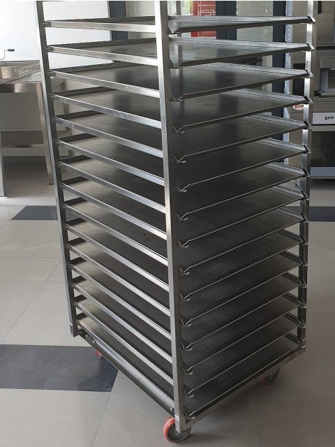 Izdelava inox vozičkov za pekarstvo