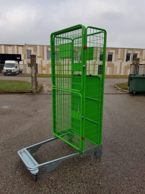 Proizvodnja po meri zložljivih mrežastih zabojnikov