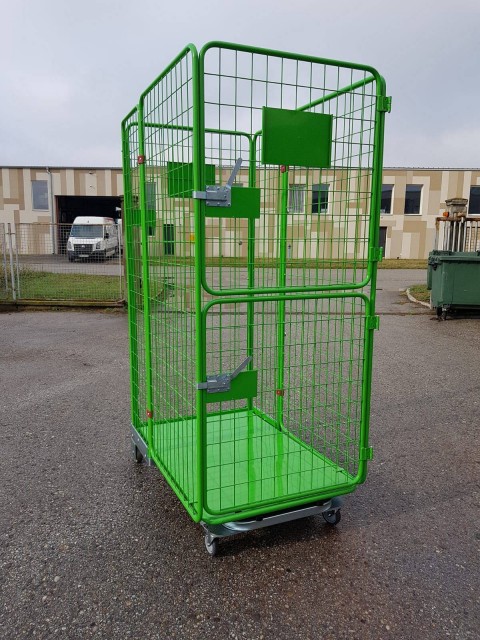 Proizvodnja po meri zložljivih mrežastih zabojnikov