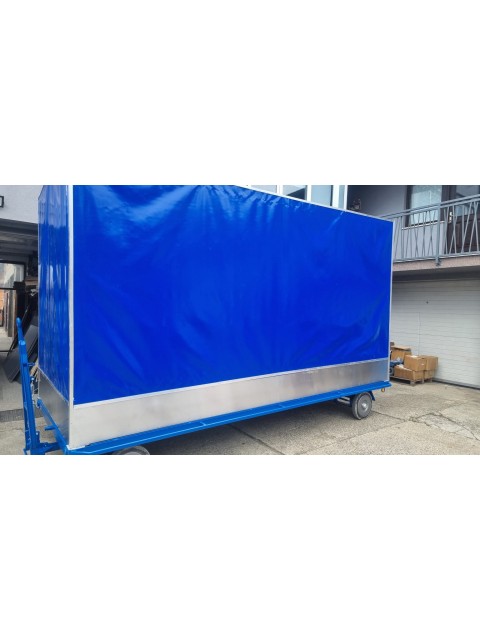 Izdelava industrijskih prikolic s cerado