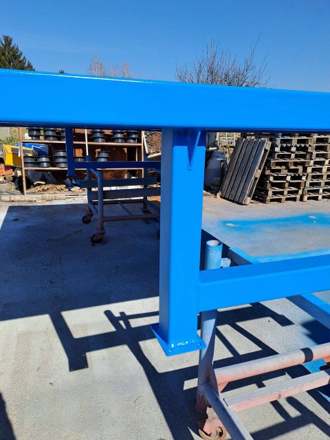 Izdelava velikih platform za stroje