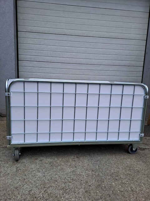 Proizvodnja košar za perilo s plastičnim okvirjem