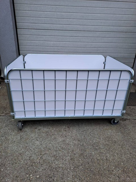 Proizvodnja košar za perilo s plastičnim okvirjem