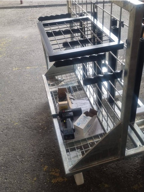 Vozički po meri za skladiščenje orodja