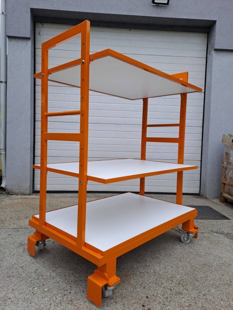 Proizvodnja visoko nosilnih vozičkov s policami