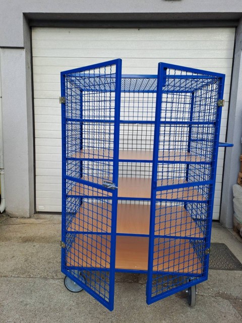 Izdelava profesionalnih nivojskih mrežastih vozičkov