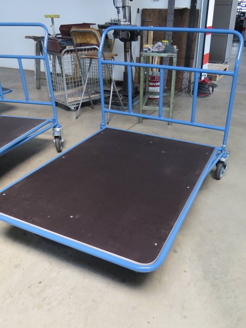 Vozički s platformo po meri za trgovine