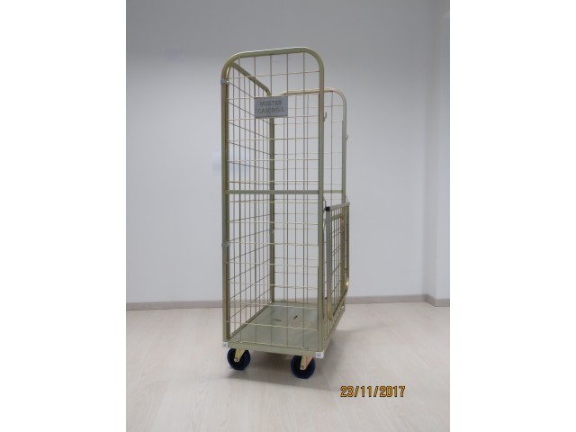 Metallgitterwagen für die gewerblichen Wäschereien
