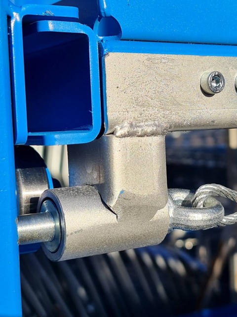 Industrijski nivojski vozički po meri za težka bremena