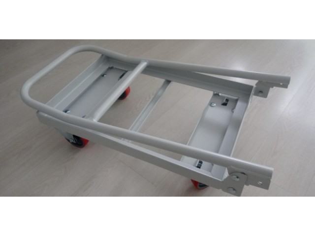 Aufbauanfertigung von Klappwagen für Euroboxen