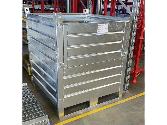 Heiß verzinkte Container mit besonderen Abmessungen für die Außenlagerung