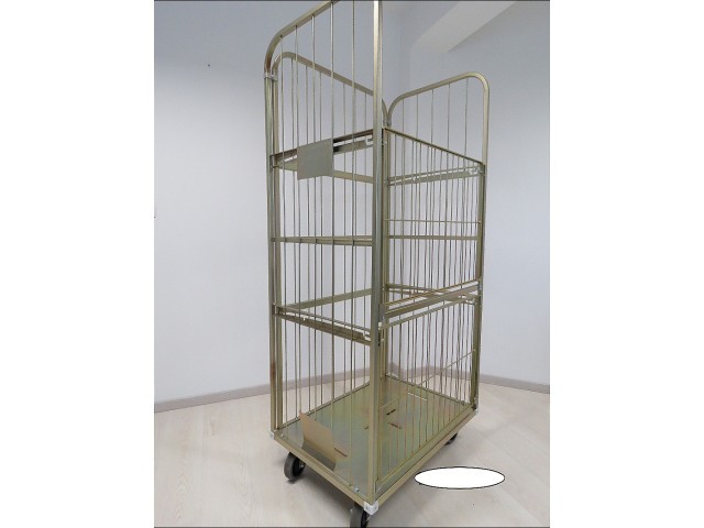 Herstellung von Drahtwagen für eine große Hotelwäscherei