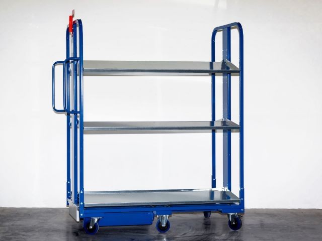 Več etažni voziček - proizveden za skladiščenje elektrotehničnega blaga, 50 kosov