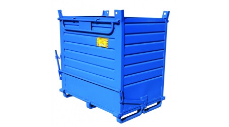 Containers-with-opening-bottom