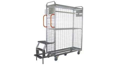 Mesh-trolleys-for-package-logistics