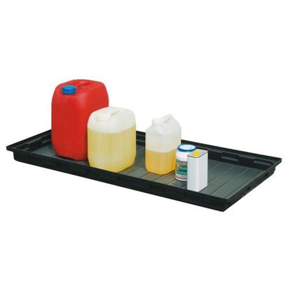 Plastic collection trays without grate